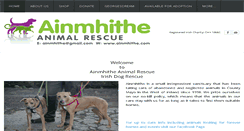 Desktop Screenshot of ainmhithe.com